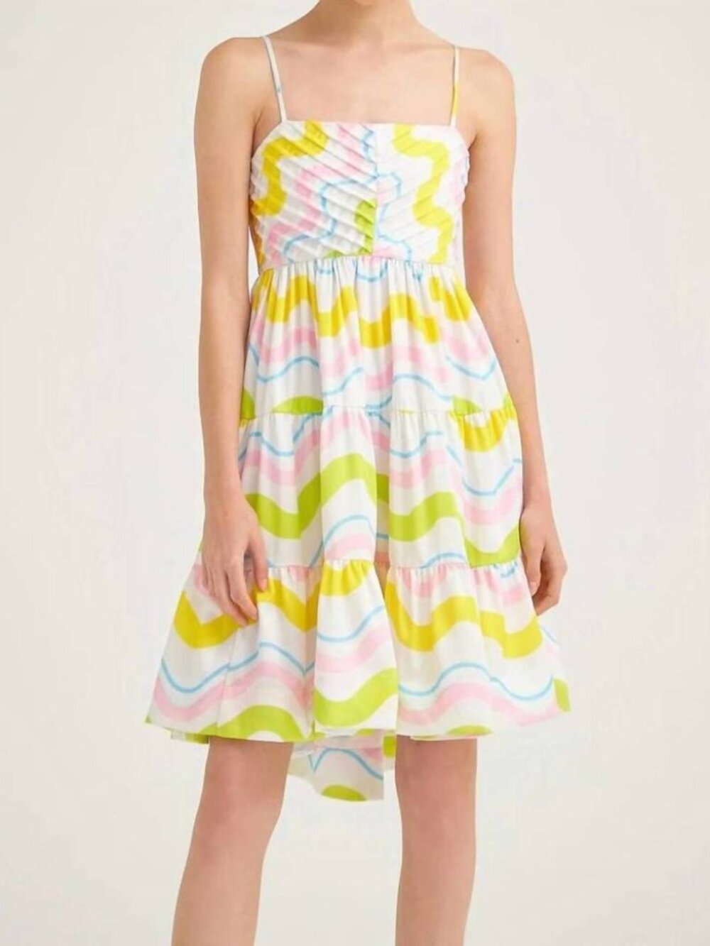 Silka Dress Chevron Gaviota mini